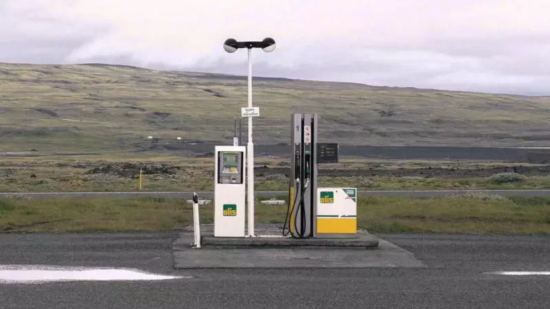 station service islande