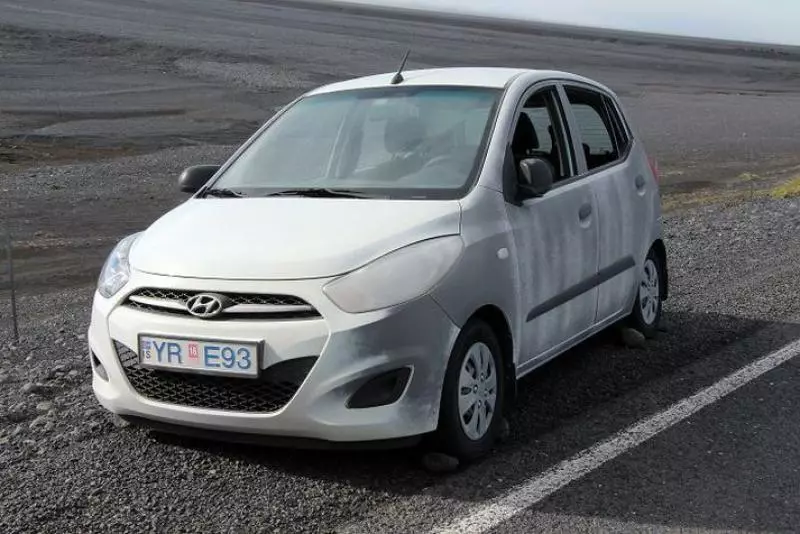 Dégâts après le passage d'une tempête de sable