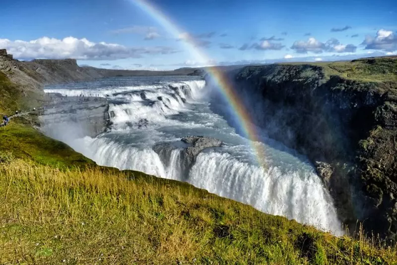 Gullfoss rainbow